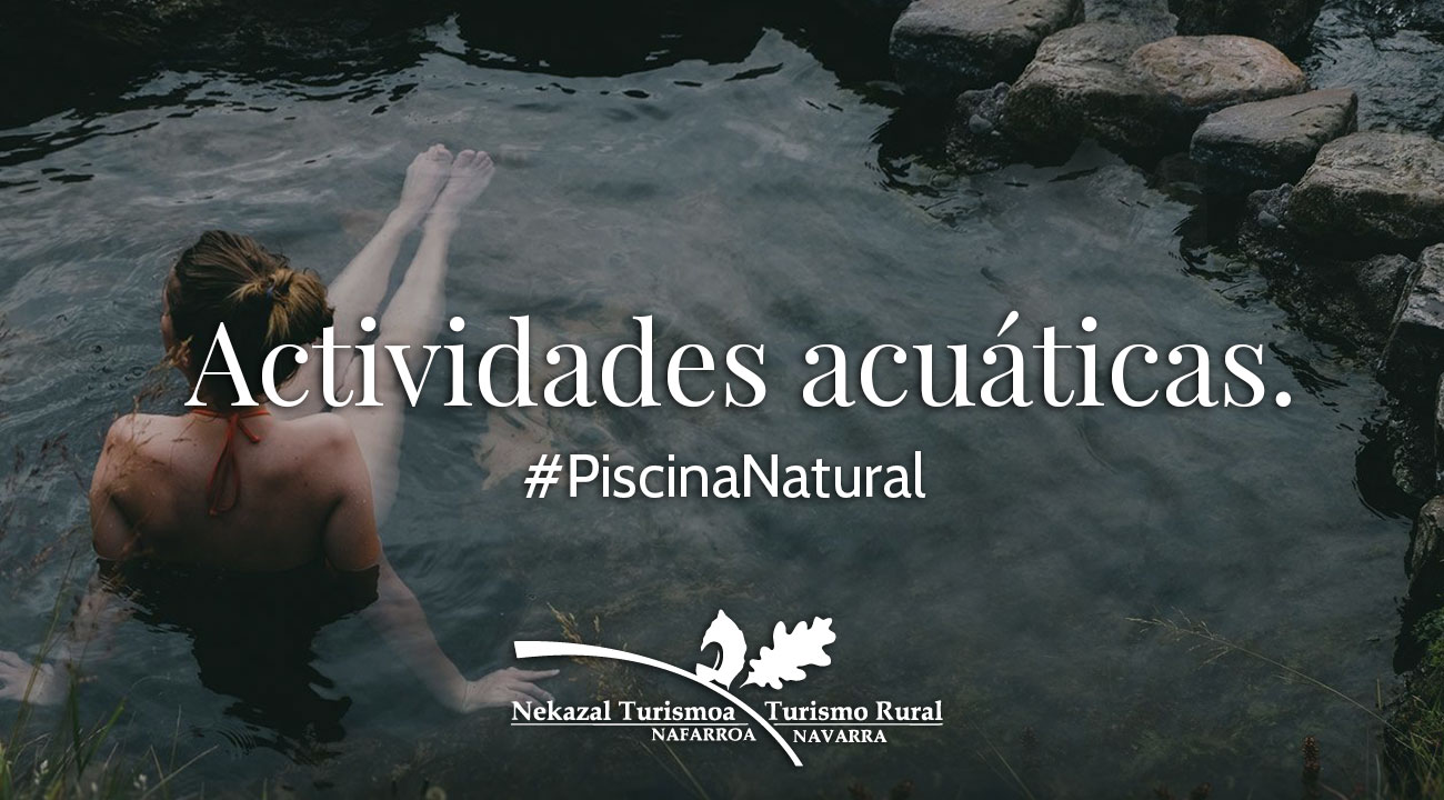 Piscinas naturales y pozas de agua para bañarse en verano en Navarra deportes de agua y excursiones en el norte de españa